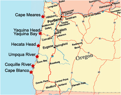 visit the lighthouses of the oregon coast