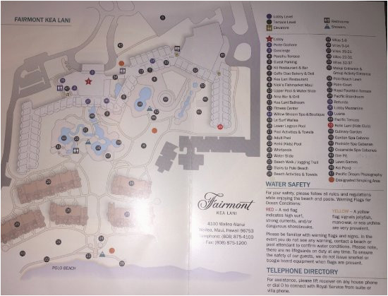 map of resort k suite is on the left closest to the villas and