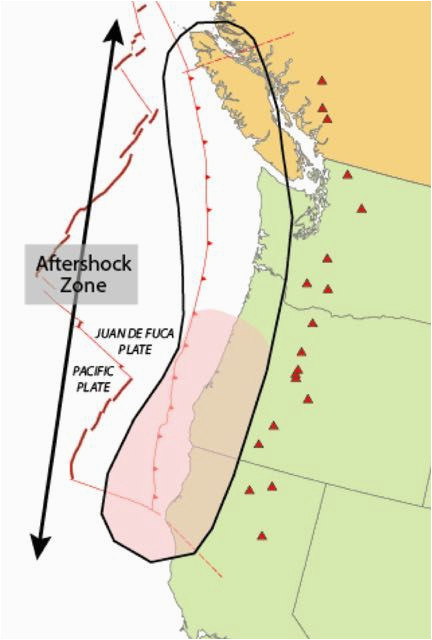 when cascadia subduction zone earthquake hits the coast what will