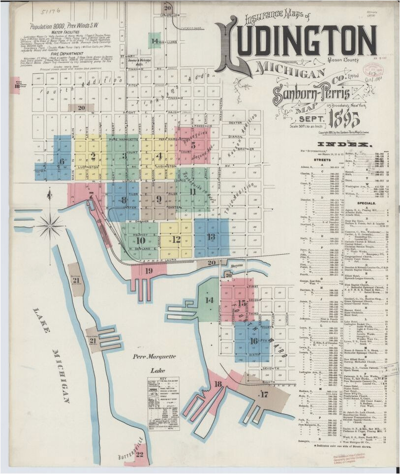 map 1800 to 1899 michigan library of congress