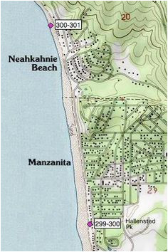 image result for vintage manzanita oregon tourist map vintage