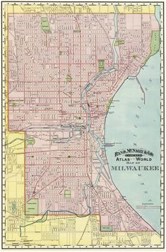 21 best vintage milwaukee maps images in 2019 milwaukee map maps