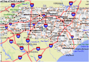 road map of virginia and north carolina north carolina road map