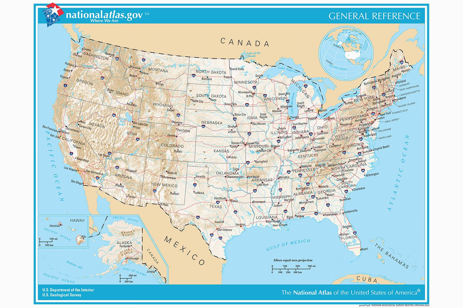 maps of the southwestern us for trip planning