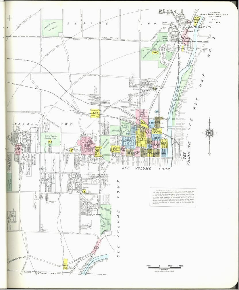 map 1950 1959 michigan library of congress