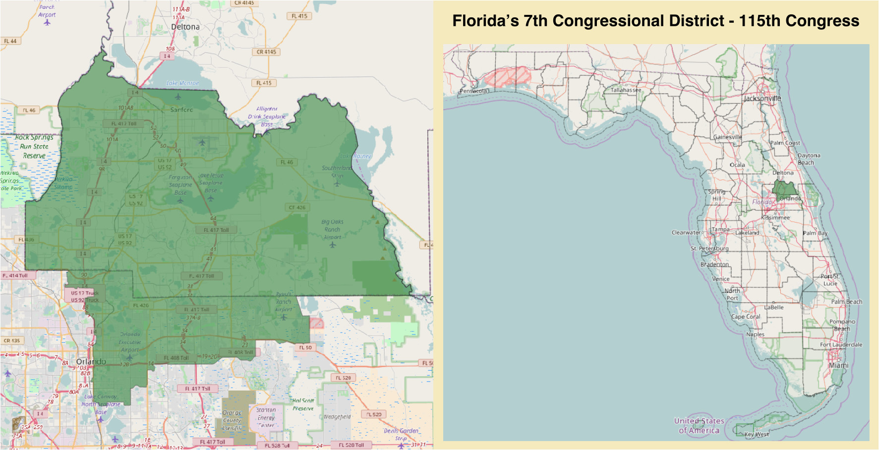 florida s 7th congressional district wikipedia