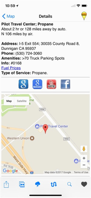 truck rv fuel stations on the app store