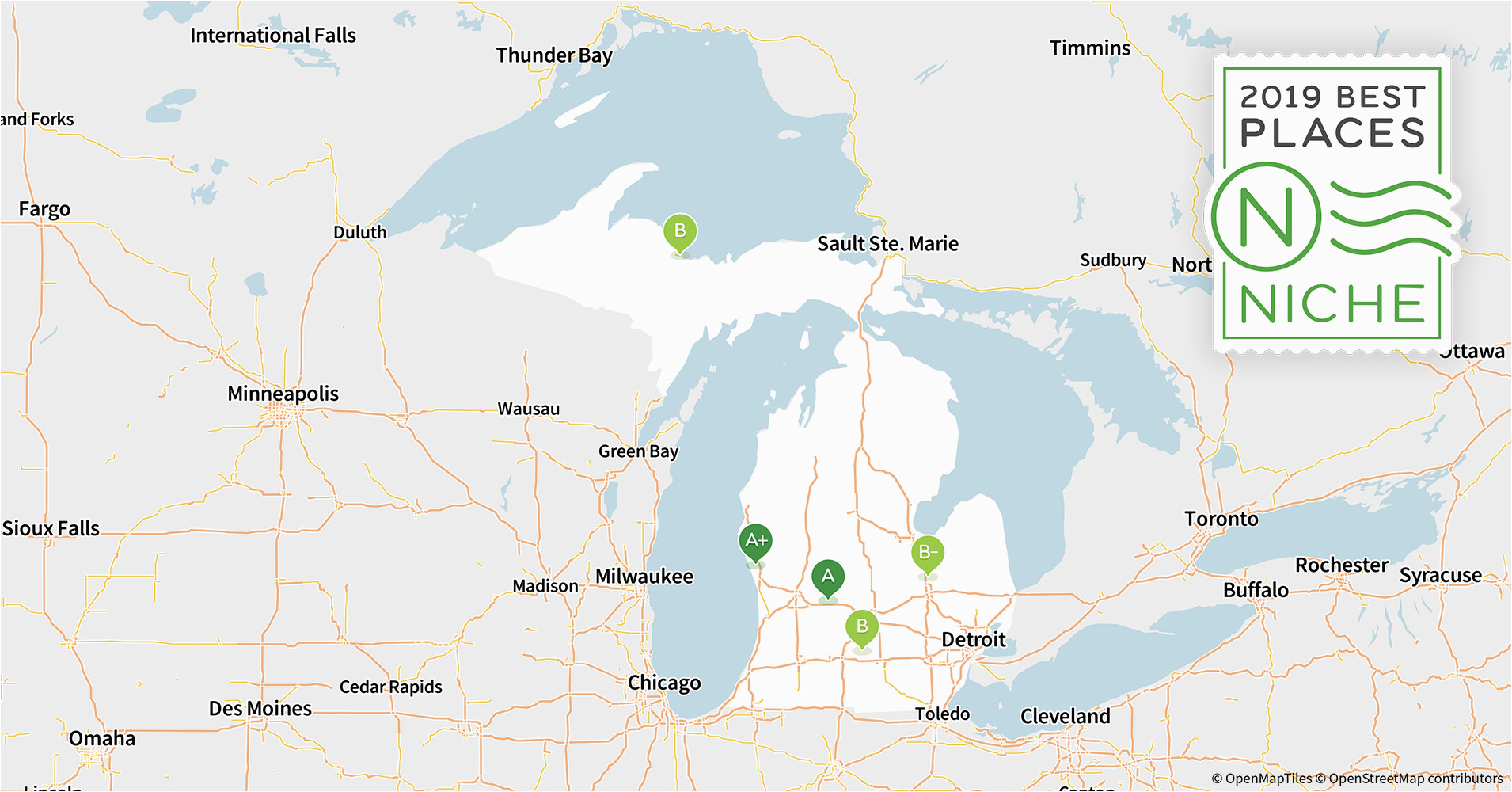 2019 best places to live in michigan niche