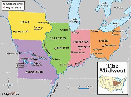 central america map with states and capitals uas map the midwest map