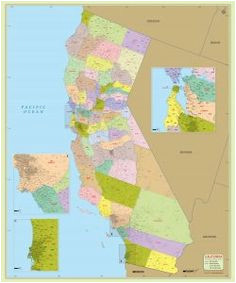 97 best worldmapstore images wall maps california map city maps