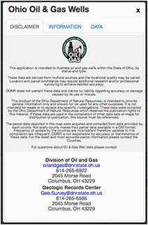 oil gas well locator