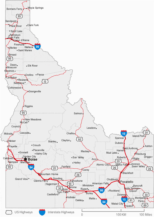 Oregon and Idaho Map | secretmuseum