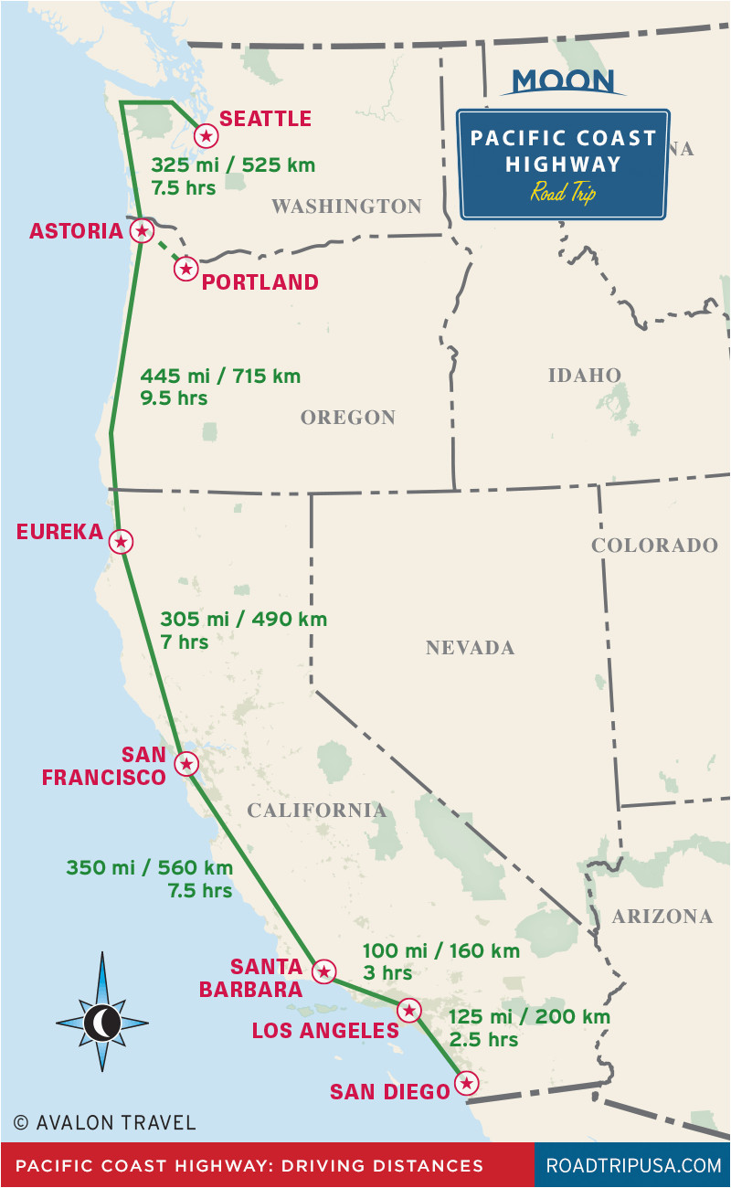 the classic pacific coast highway road trip road trip usa