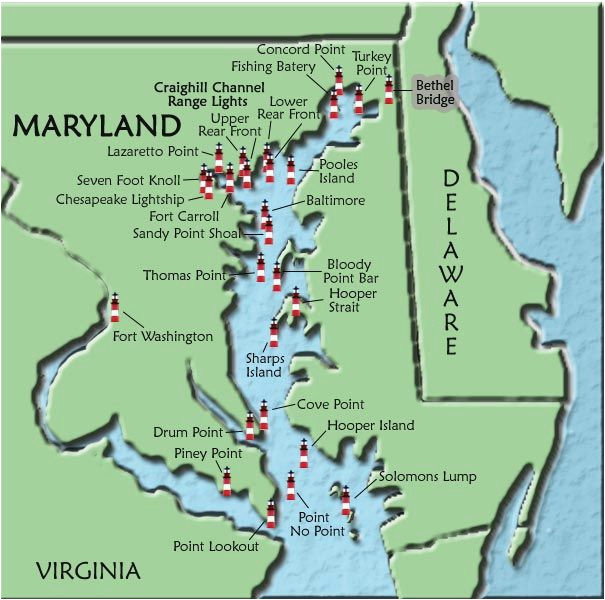 maryland lighthouses i want to see them all we need a vacation