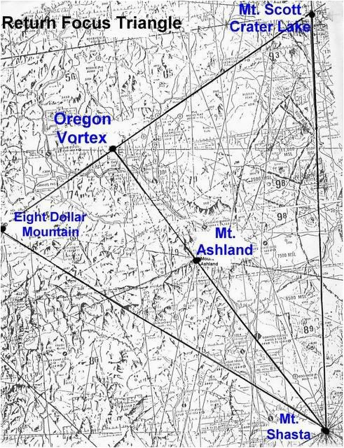 oregon vortex map