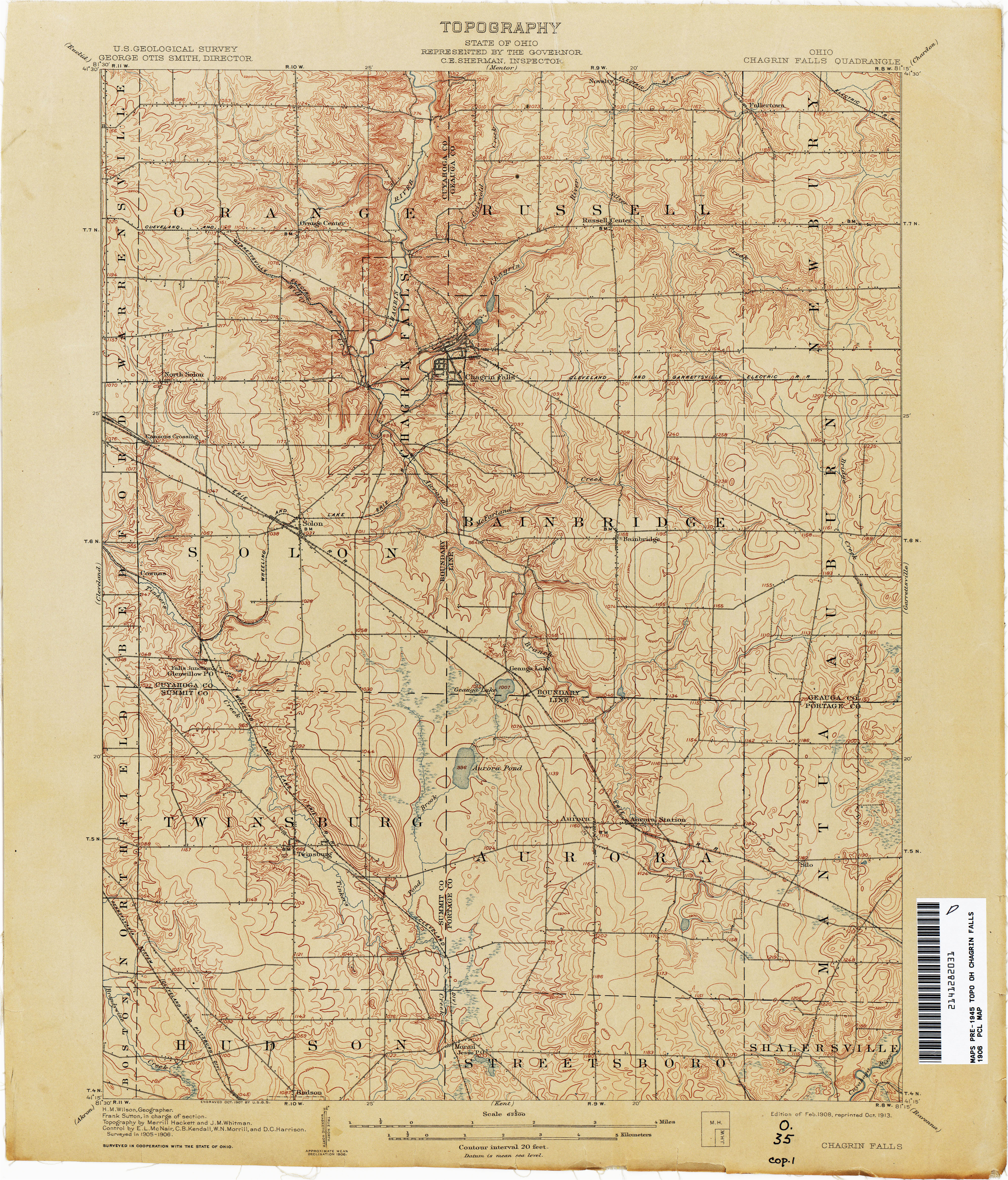 ohio historical topographic maps perry castaa eda map collection