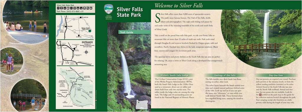 silver falls state park maplets