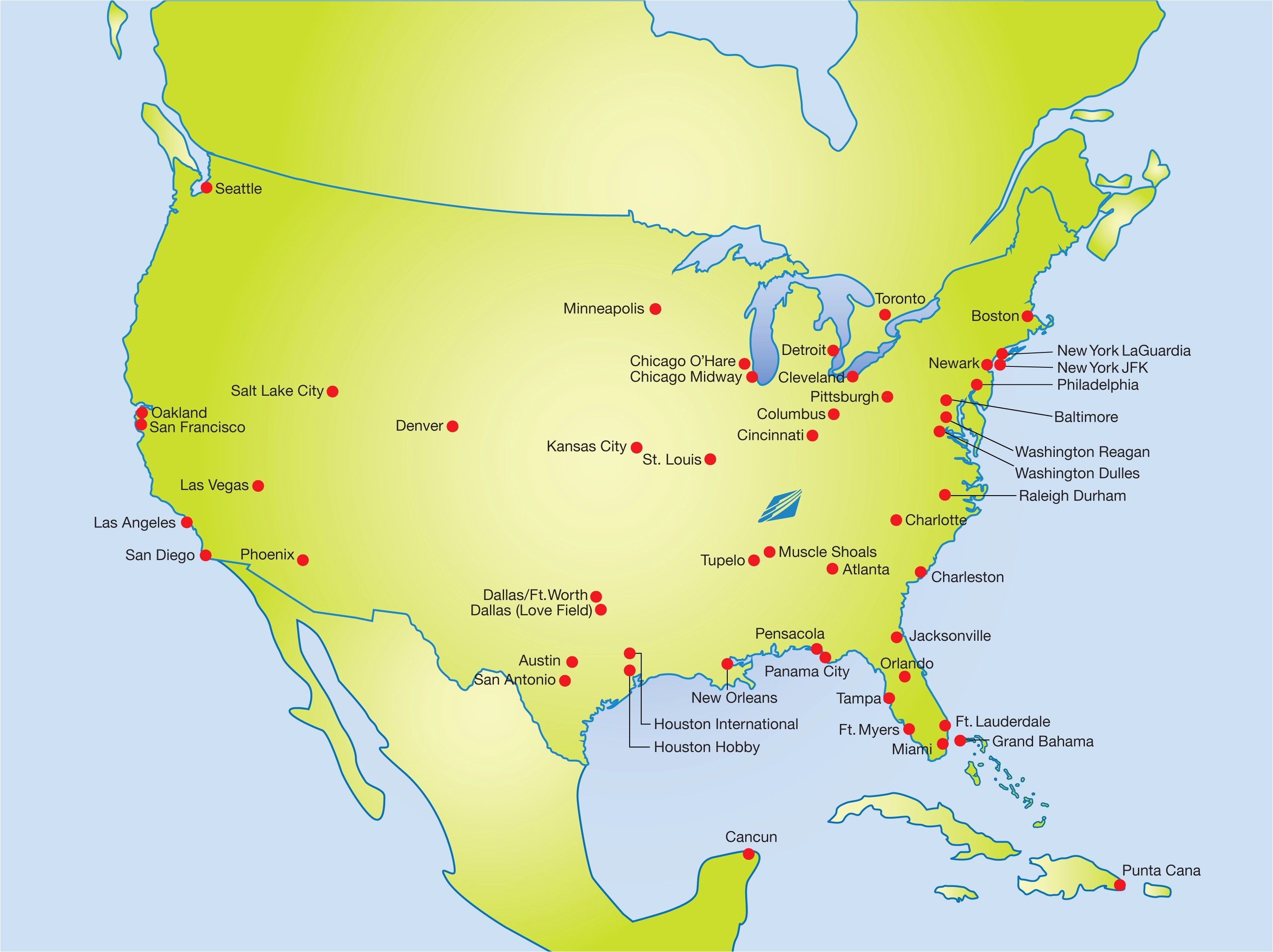us east coast airport map save map airports in southern california
