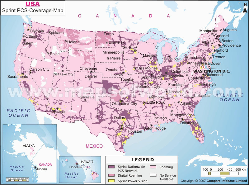 map of usa mobile coverage awesome ideas design 27427