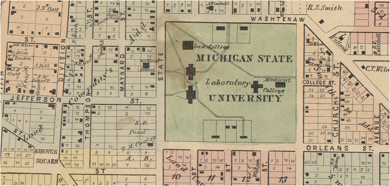 creating a campus a cartographic celebration of u m s bicentennial