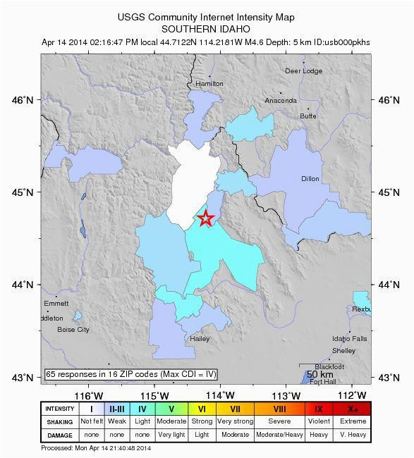 earthquake swarm continues to shake central idaho boise state