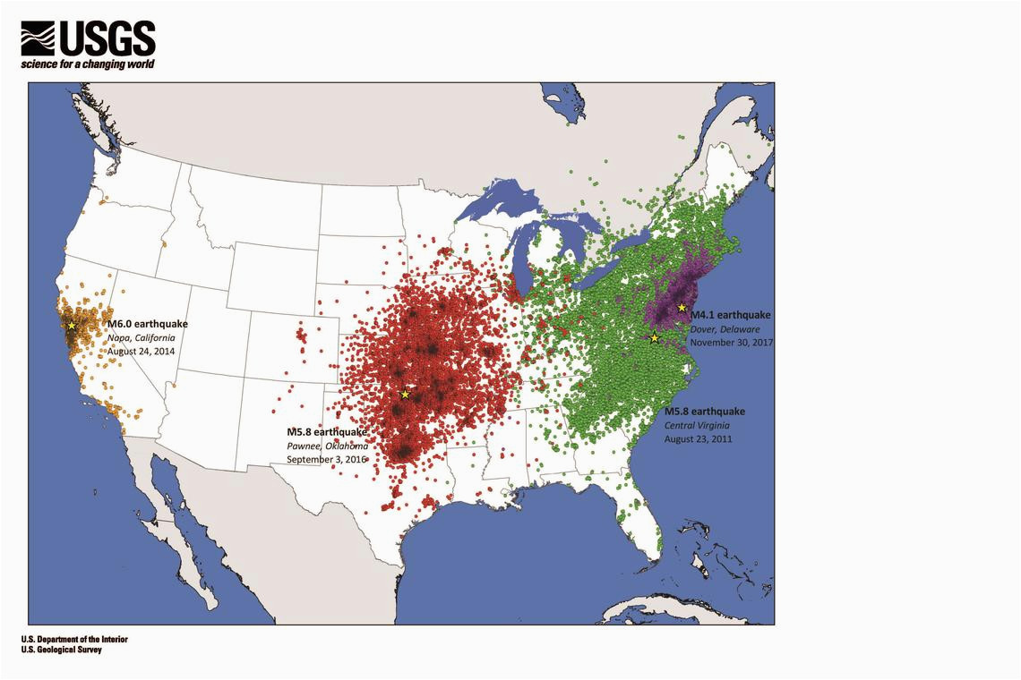 east vs west coast earthquakes