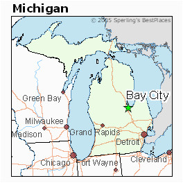 bay city michigan map park ideas