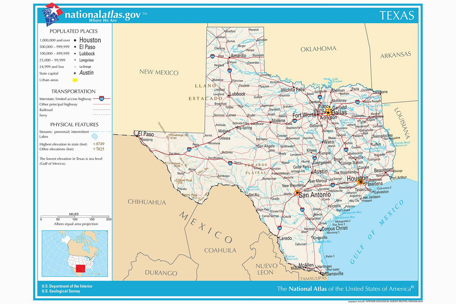 maps of the southwestern us for trip planning