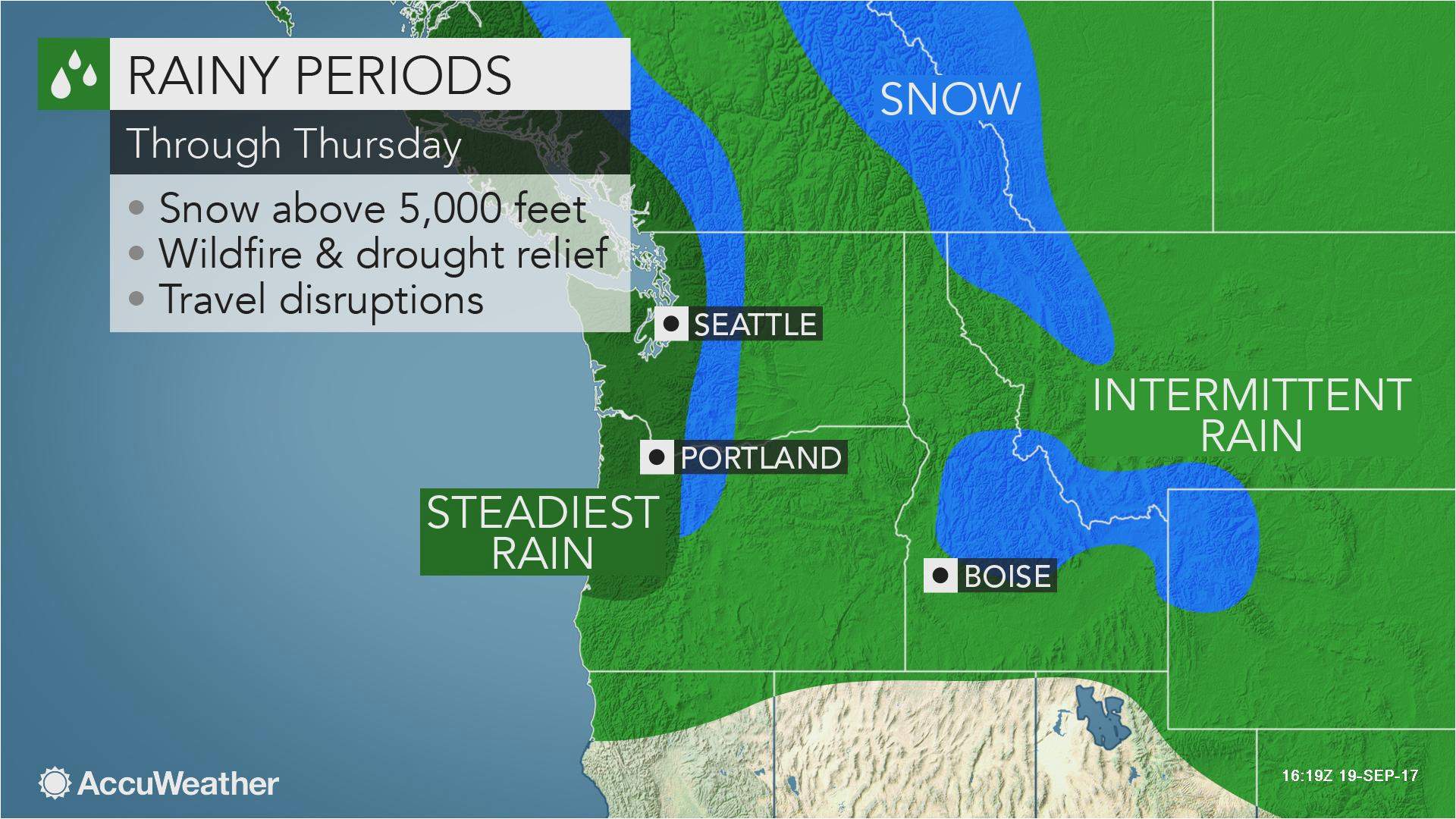series of storms to deliver much needed rain to northwest cascades