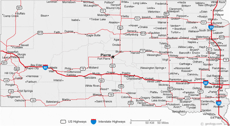 Buffalo Minnesota Map Map Of south Dakota Cities south Dakota Road Map ...