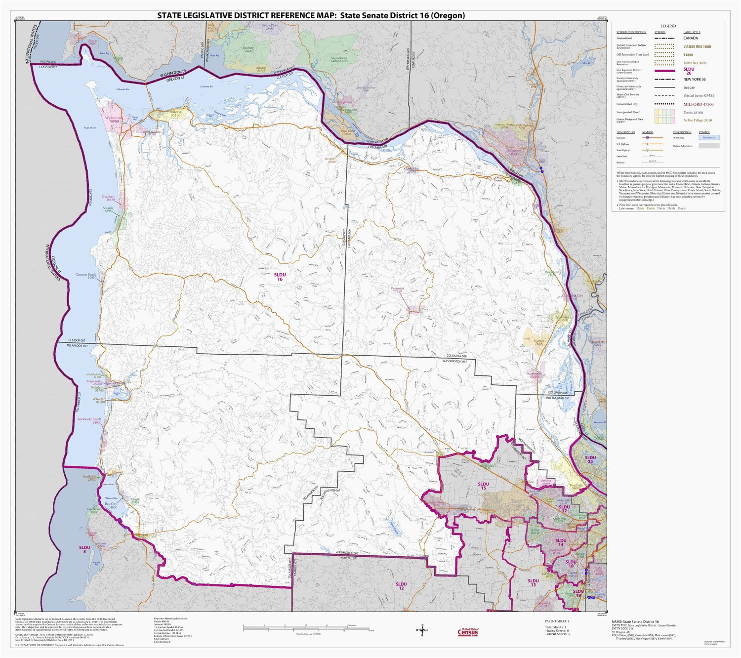 casino oregon map