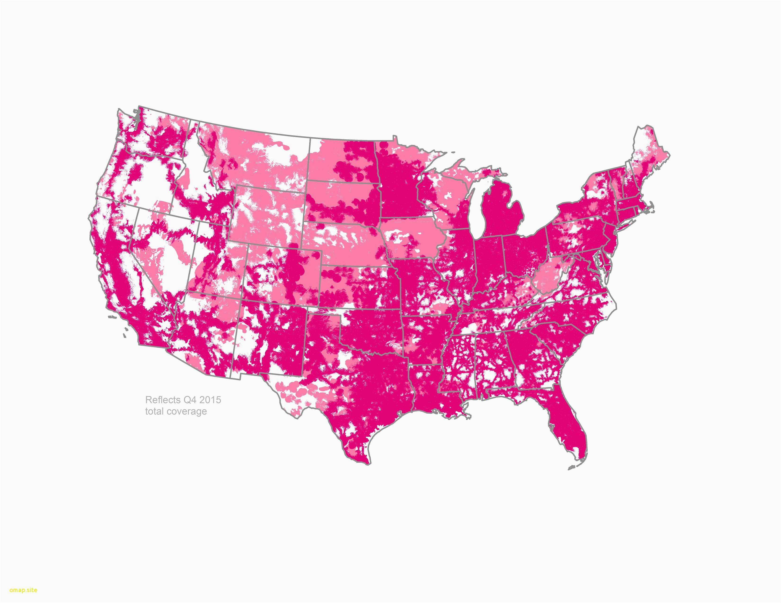 verizon cell phone coverage map fresh us data coverage map new t