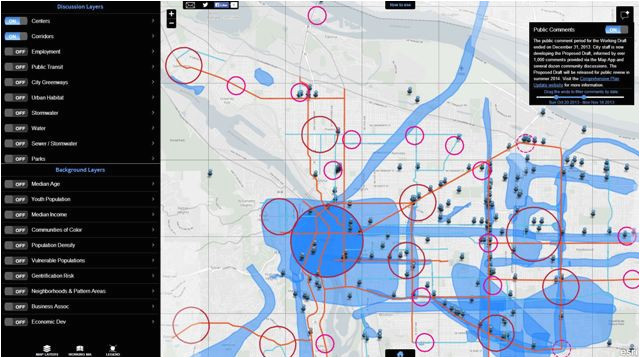 maps gis open data the city of portland oregon