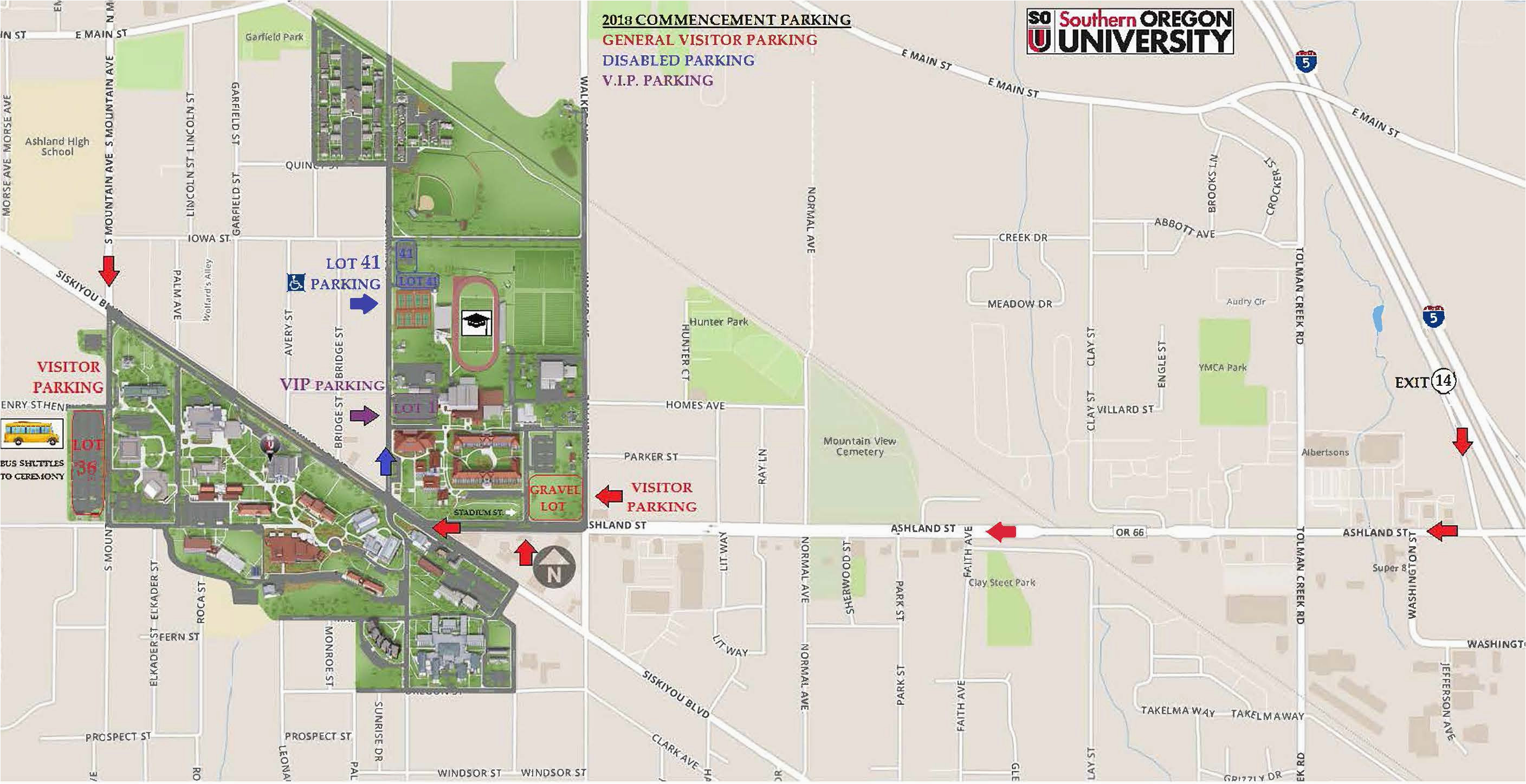 Eastern Oregon University Campus Map Sou Campus Map Park Ideas Of Eastern Oregon University Campus Map 
