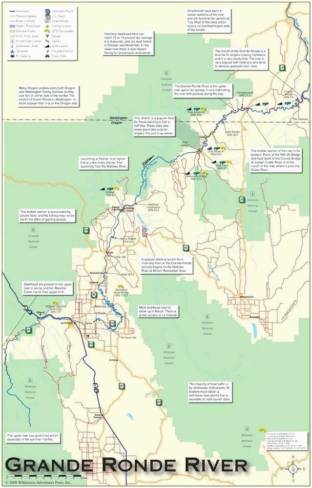 map of watershed and oregon rivers miliving co