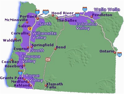 wineries map or epic map of oregon wine country diamant ltd com