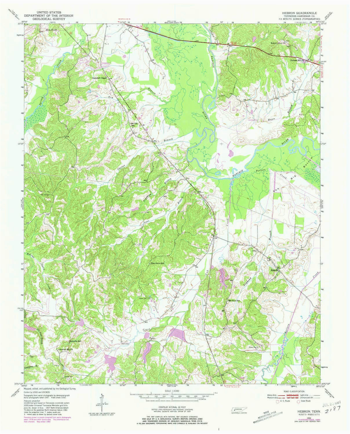 amazon com yellowmaps hebron tn topo map 1 24000 scale 7 5 x 7 5