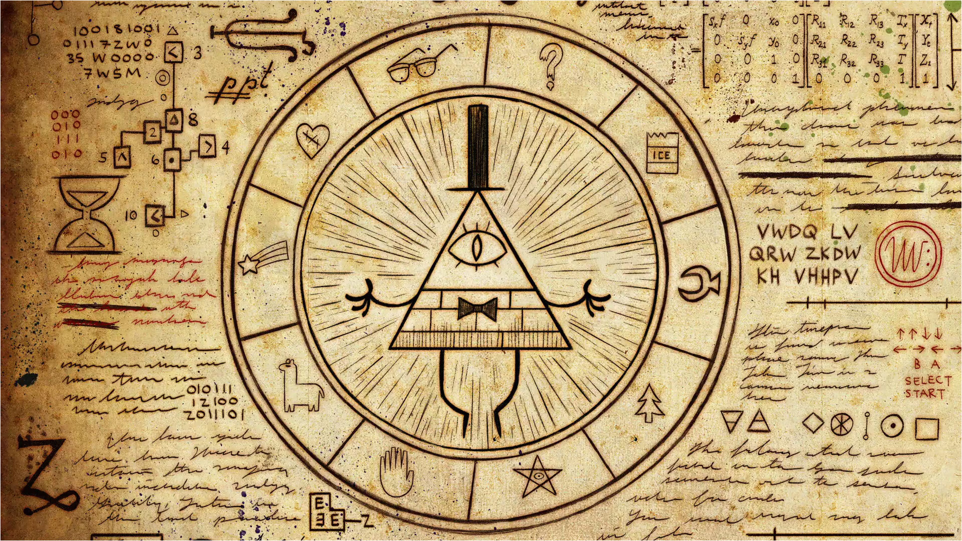 list of cryptograms gallery gravity falls wiki fandom powered by