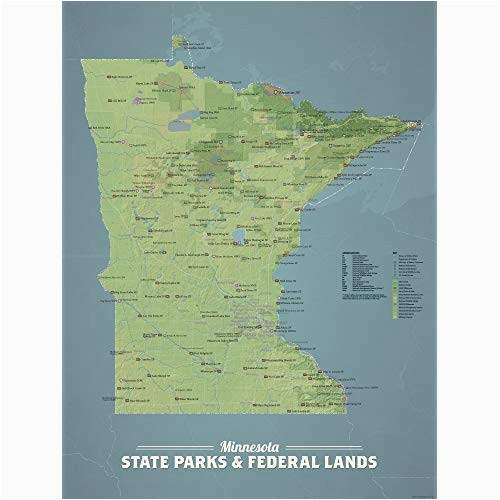 map of minnesota amazon com