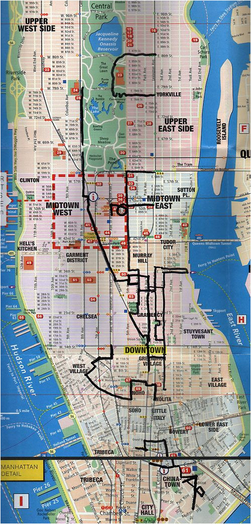 printable shopping map of new york city week of walking nyc nyc