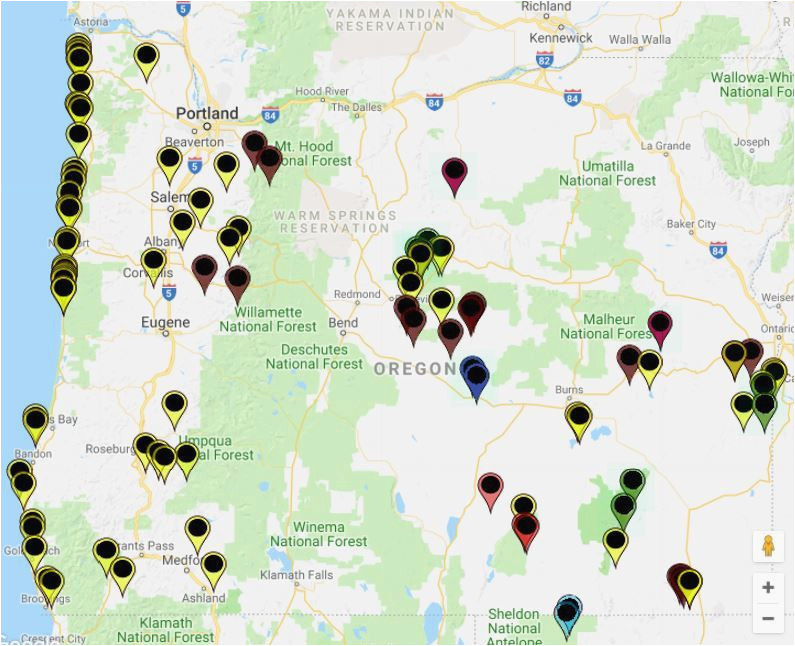 Map Of Madras oregon | secretmuseum