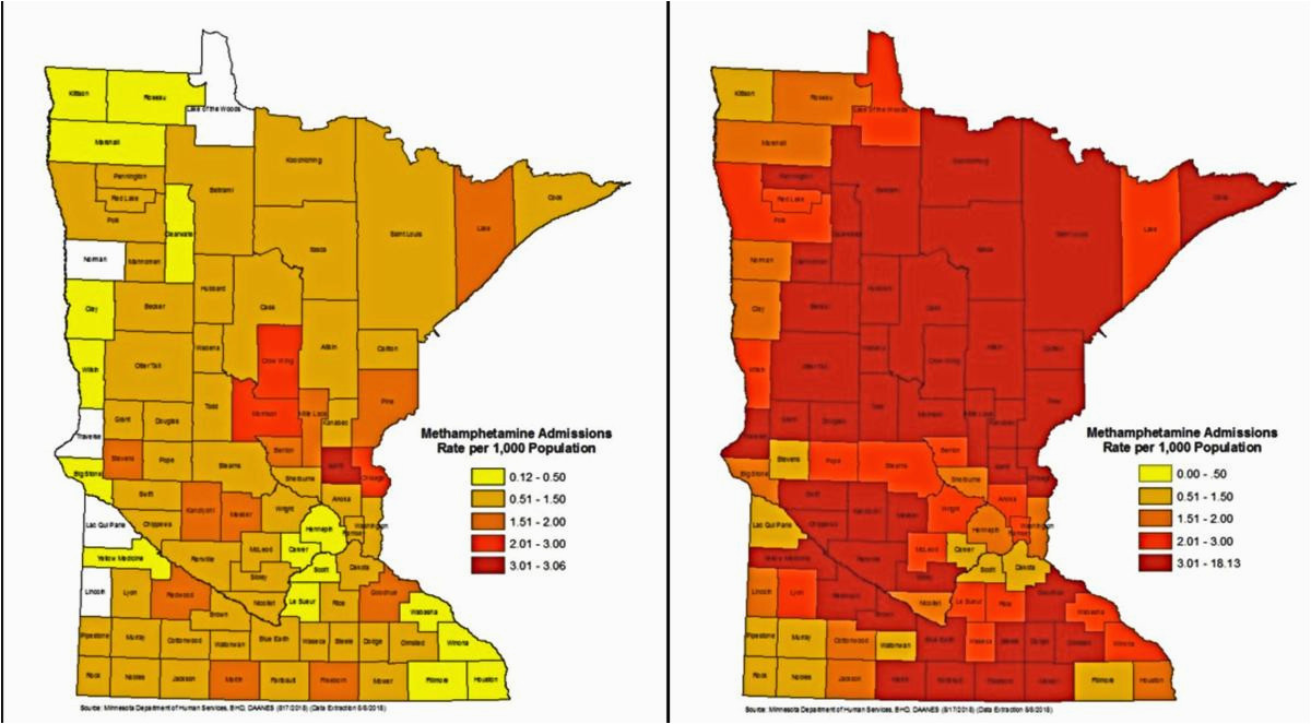 meth not opioids still most impactful drug in st peter area