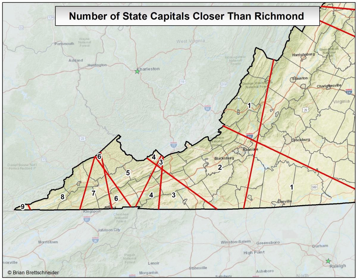 editorial southwest virginia is further away from richmond than you
