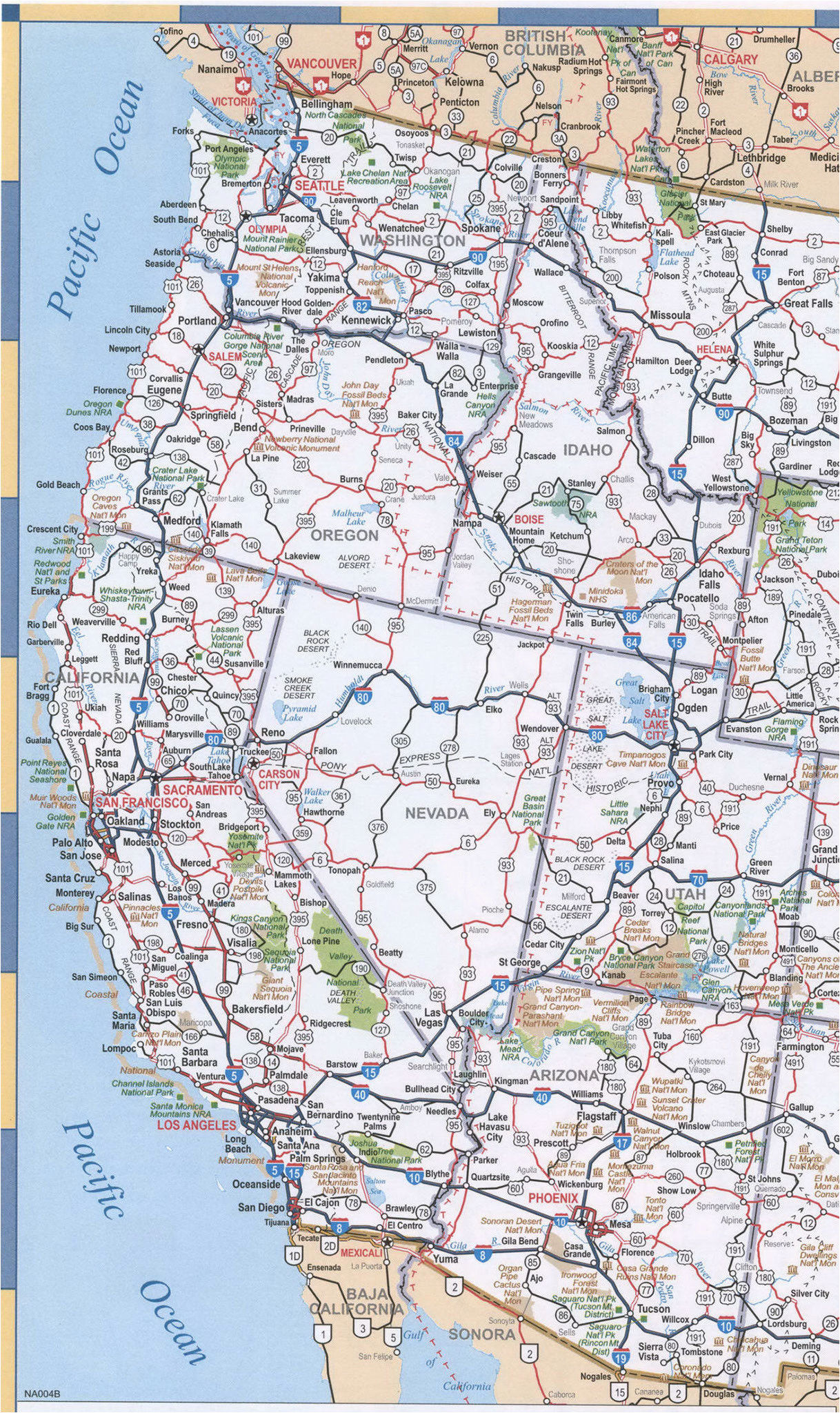 map of california oregon and washington valid map oregon and
