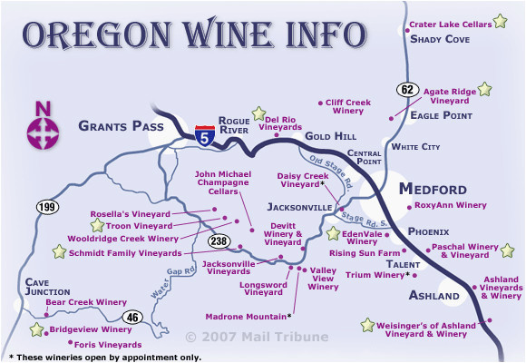 oregon wine regions map secretmuseum