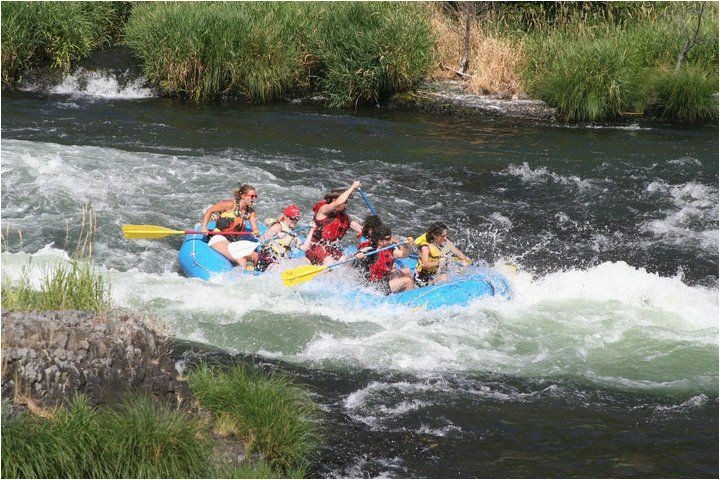 white water rafting the deschutes river in maupin oregon it s fun