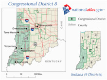 indiana s 8th congressional district wikipedia