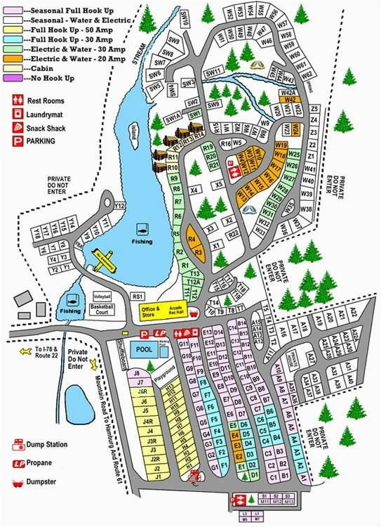 mountain springs camping resort shartlesville pa maps