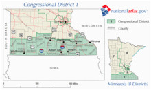 minnesota s 1st congressional district wikipedia