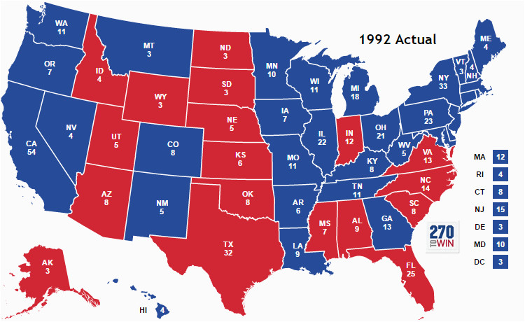presidential election of 1992